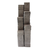 3/4 Inch 19mm Square Ceramic Magnet Bulk 144 Pieces 1/8 inch Thickness