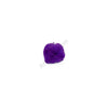 1 inch Purple Small Craft Pom Poms 100 Pieces - artcovecrafts.com