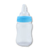 4.25 inch Fillable Plastic Mini Baby Bottles Bulk Blue Cap 24 Pieces Baby Shower Shower Favors - artcovecrafts.com