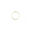 3 Inch Gold Small Metal Craft Ring 1 Piece - artcovecrafts.com