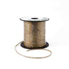 Gold Holographic Plastic Craft Lace Lanyard Gimp String Bulk 50 Yard Roll