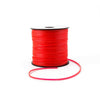 Neon Red Plastic Craft Lace Lanyard Gimp String Bulk 100 Yard Roll