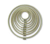 Wooden Embroidery Hoops Set Assorted Sizes 10 Hoops - artcovecrafts.com