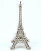 15 inch Silver Large Eiffel Tower Figurine 1 Piece - artcovecrafts.com