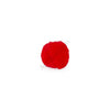 1.5 inch Red Craft Pom Poms 50 Pieces - artcovecrafts.com