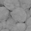 2 Inch Grey Craft Pom Poms 25 Pieces - artcovecrafts.com