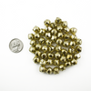 3/8 Inch 10mm Gold Small Craft Jingle Bells Charms Bulk 144 Pieces - artcovecrafts.com