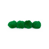 2 Inch Kelly Green Craft Pom Poms 25 Pieces - artcovecrafts.com