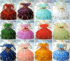 Birthstone Angel Ornament Kits