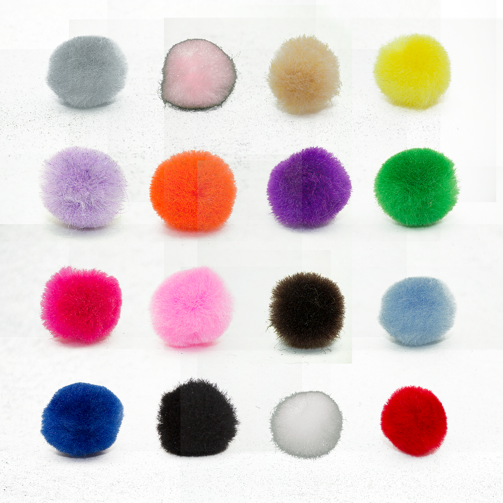 How To Make Fluffy Pom-Poms - Small, Large, Multicolored & On A Doughnut ·  Craftwhack