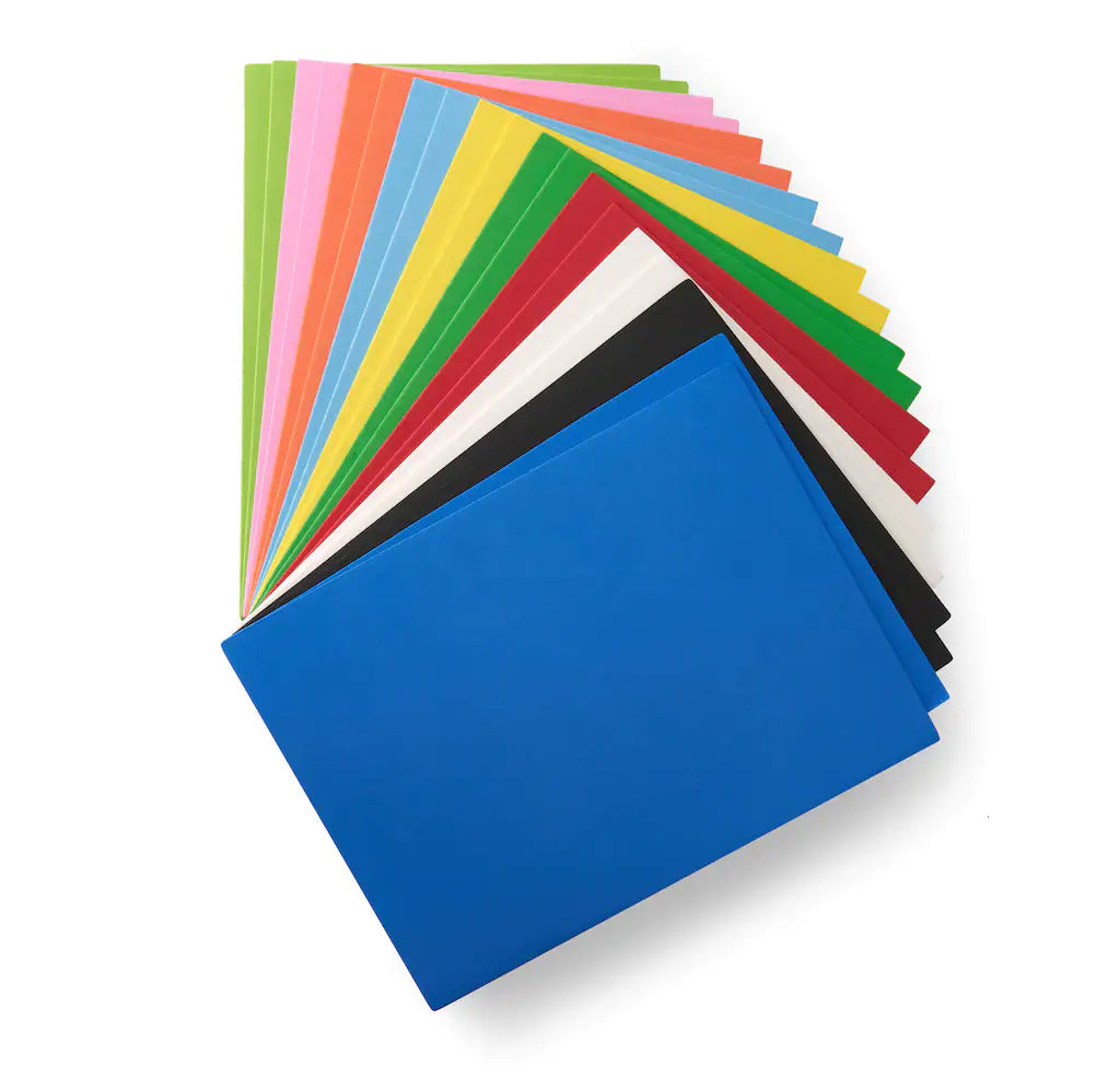 Craft Foam Sheets-12 x 18 Inches - Lime Green - 5 Sheets-2 MM Thick