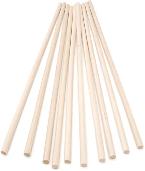 Wooden Dowel Rods