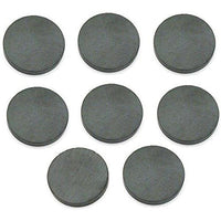 0.75 inch Round Ceramic Craft Magnets Bulk 50 Pieces