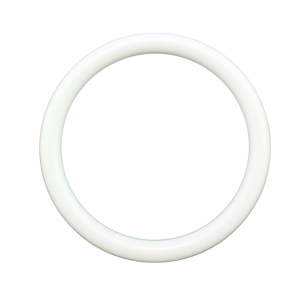 Thick Plastic Rings Rings 4 inch White Plastic Acrylic Craft Rings 5/16 inch Thick 12 Pieces ...