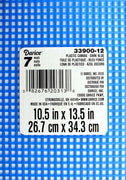 7 Mesh Count Dark Blue Plastic Canvas Sheets Bulk 10.5 x 13.5 Inch 12 Sheets