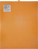 7 Mesh Count Orange Plastic Canvas Sheets Bulk 10.5 x 13.5 Inch 12 Sheet