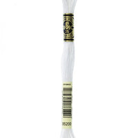 DMC Embroidery Floss Number B5200 Snow White Bulk 8.7 Yards 12 Skeins