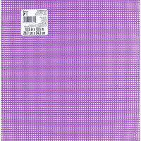 7 Mesh Count Purple Plastic Canvas Sheets 10.5 x 13.5 Inch 12 Sheet