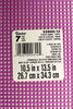 7 Mesh Count Purple Plastic Canvas Sheets 10.5 x 13.5 Inch 12 Sheet