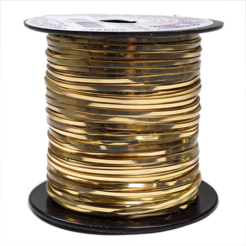 Solid Metallic Gold Plastic Craft Lace Lanyard Gimp String Bulk 50 Yar ...