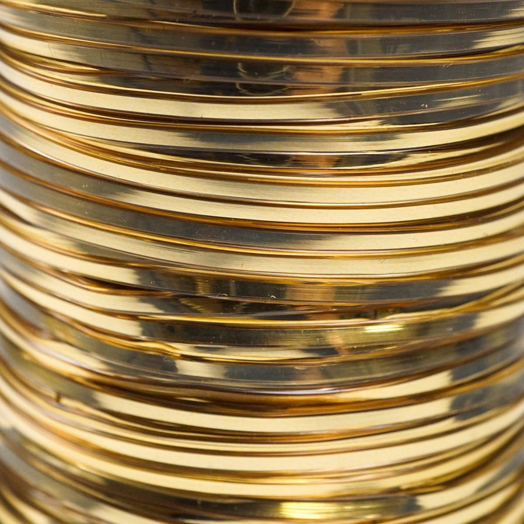 Solid Metallic Gold Plastic Craft Lace Lanyard Gimp String Bulk 50 Yar ...