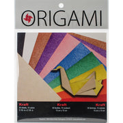 Fold 'Ems Origami 2-Sided Paper Assorted Bright Colors 5.875 inch 50 Sheets