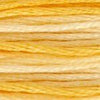 DMC 6 Strand Embroidery Floss Cotton Thread 90 Variegated Yellow 8.7 Yards 1 Skein