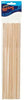 Wooden Dowel Rods 1/8 x 12 inches 22 pieces