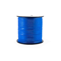 Clear Blue Plastic Craft Lace Lanyard Gimp String Bulk 100 Yard Roll