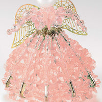 October Birthstone Angel Christmas Ornament Kit - artcovecrafts.com