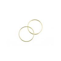 3 Inch Gold Small Metal Craft Ring 1 Piece - artcovecrafts.com