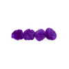 2 Inch Purple Craft Pom Poms 25 Pieces - artcovecrafts.com