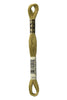 DMC 6 Strand Embroidery Floss Cotton Thread 370 Medium Mustard 8.7 Yards 1 Skein
