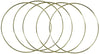 Darice Bulk Buy DIY Metal Ring Gold 1 inch (144-Pack) 1711