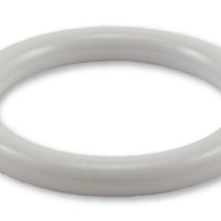 3 inch White Plastic Acrylic Rings 5/16 inch Thick 12 Pieces - artcovecrafts.com