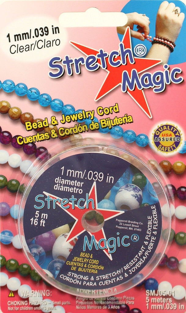 Clear Stretchy Cord 100 meter Stretch Magic .7mm. THE BEST