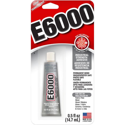 E6000 All Multi Purpose Adhesive Glue Clear 0.5oz