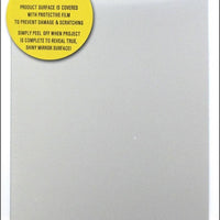Rectangle Acrylic Plastic Mirror Sheet 6 x 9 Inches - artcovecrafts.com