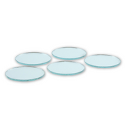 1.5 inch Small Round Craft Mirrors Bulk 24 Pieces Also Mirror Mosaic Tiles - artcovecrafts.com