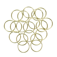 1.5 Inch Gold Metal Rings Hoops for Crafts Bulk Wholesale