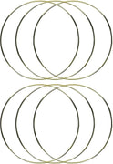 12 Inch Gold Metal Rings Hoops for Crafts Bulk Wholesale 5 Pieces