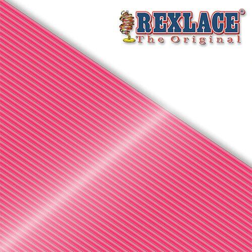 Neon Magenta- Pink Duo Plastic Rexlace 100 Yard Roll - artcovecrafts.com