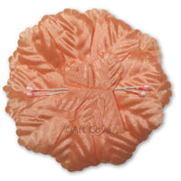 Peach Capia Flowers Flat Carnation Capia Base for Corsages 12 Pieces - artcovecrafts.com