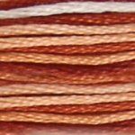 DMC 6 Strand Embroidery Floss Cotton Thread 69 Variegated Terra Cotta 8.7 Yards 1 Skein