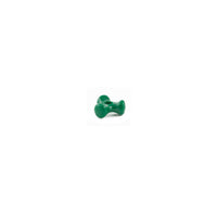 11 mm Acrylic Solid Green Tri Beads Bulk 1,000 Pieces - artcovecrafts.com