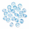 6mm Transparent Light Blue Sapphire Rondelle Faceted Beads 480 Pieces - artcovecrafts.com
