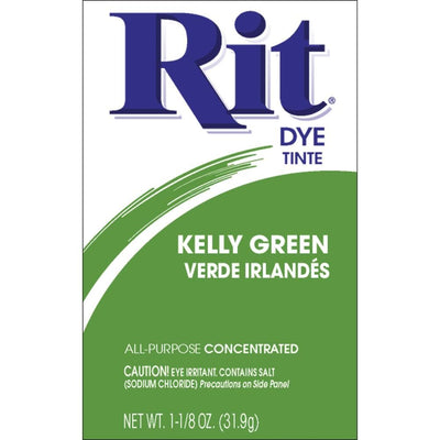 Rit Dye Kelly Green Powder 1-1/8 oz