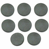 1 Inch 25mm Round Ceramic Magnets Bulk 144 Pieces Super Strong for Crafts 1/8 inch thickness