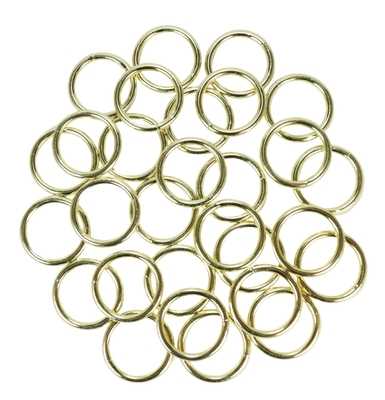 1 Inch Gold Metal Rings Hoops for Crafts Bulk Wholesale 