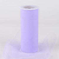 Lavender Tulle 6 inch Roll 25 Yards - artcovecrafts.com